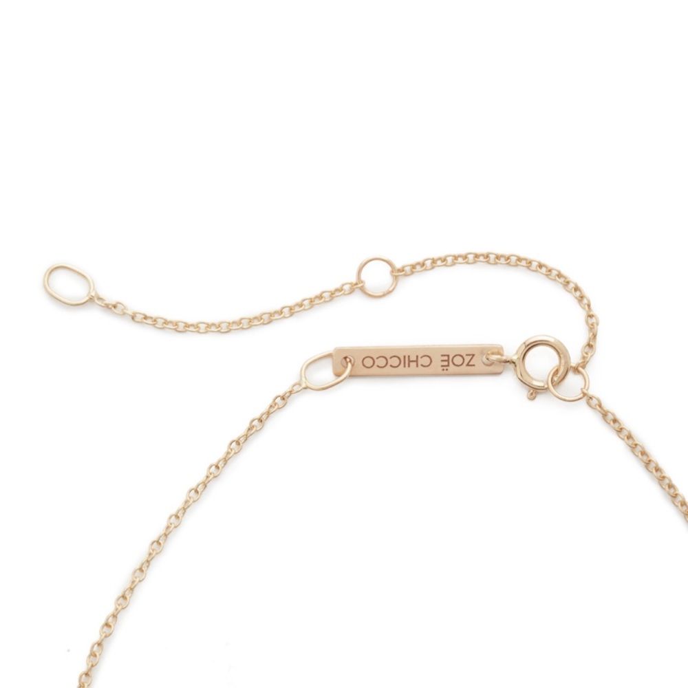 Zoe Chicco 14K YG Black Diamond Choker Necklace - Picture 4 of 4